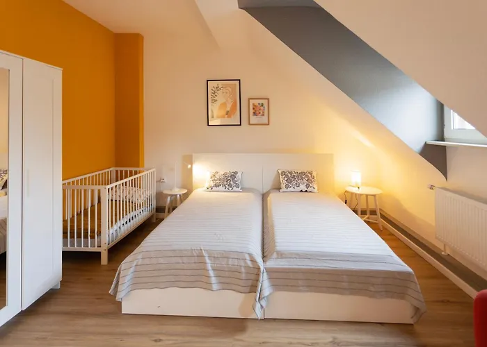 Big Flat With Fresh Renovation, Free Parking, Sonyps, Netflix Duisburg